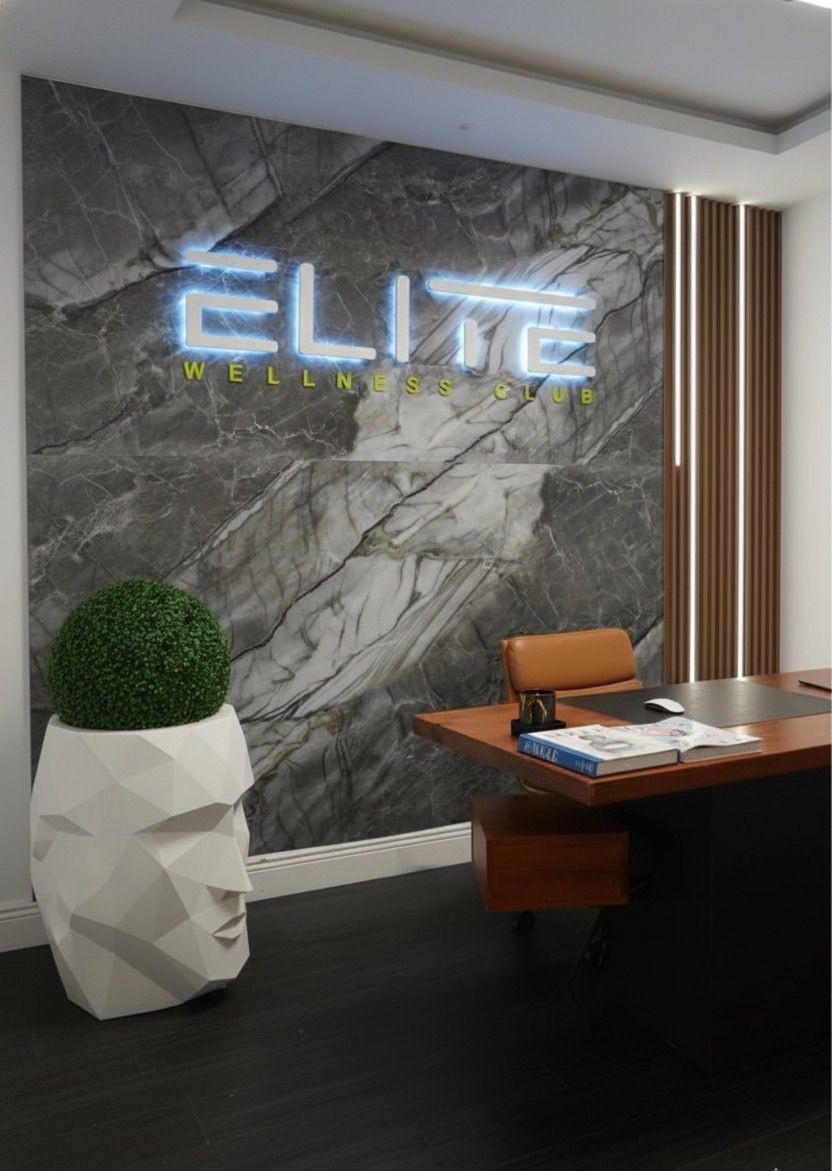 Elite Wellness Club Reception Area